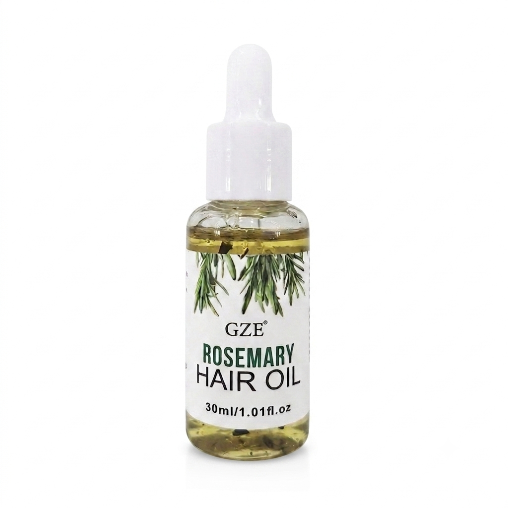 Natural Hair Growth & Strengthening Essentials | Rosemary Oil & Ginger Cream