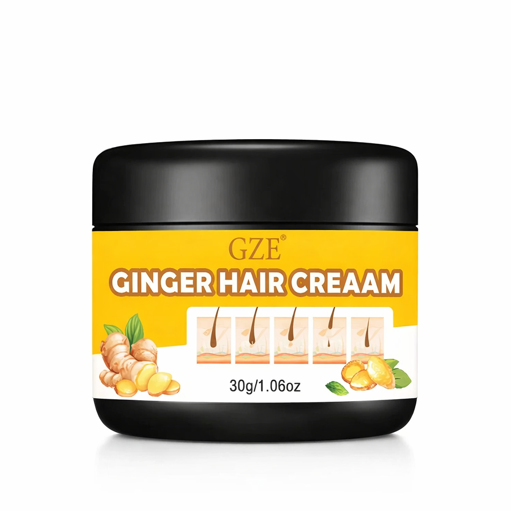 Natural Hair Growth & Strengthening Essentials | Rosemary Oil & Ginger Cream